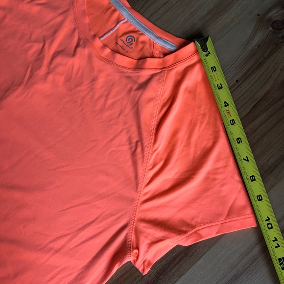 CHAMPION Active Shirt Large Neon Orange Women’s - Picture 8 of 12